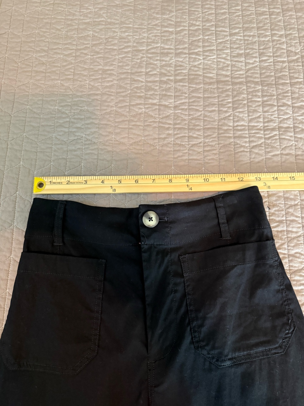 Maeve The Colette Black Wide-Leg Cropped Pants! - Picture 9 of 13
